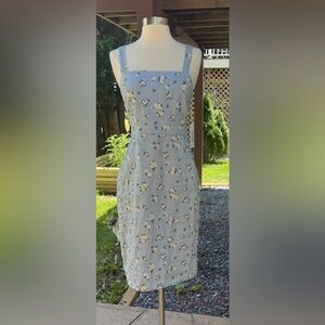 New Reformation Ereka Dress in Mineral Daisy Size 0